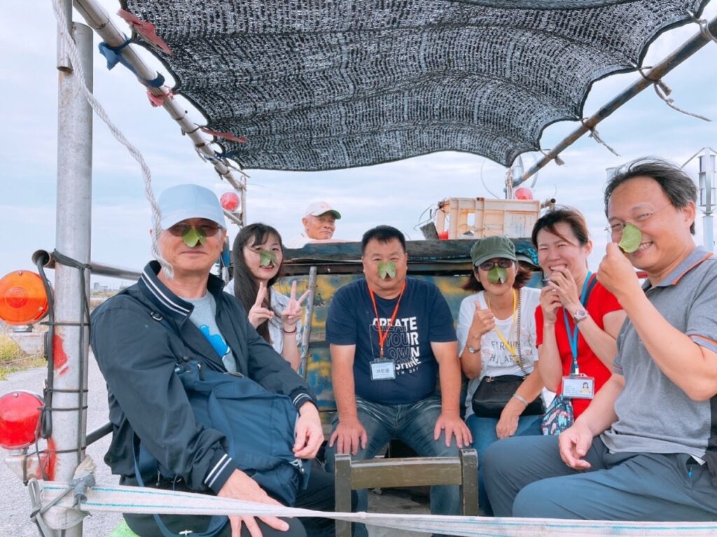 學員在地人文與生態導覽遊程體驗