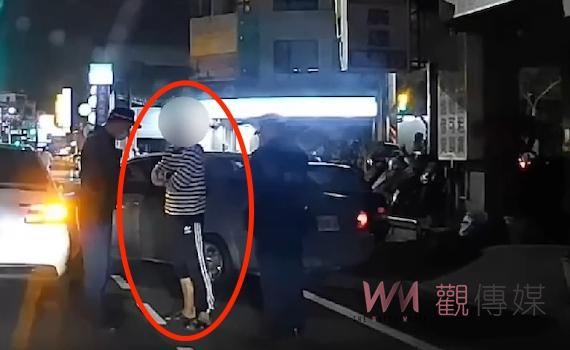 酒駕肇事還揮拳襲警 醉男遭壓制逮捕
