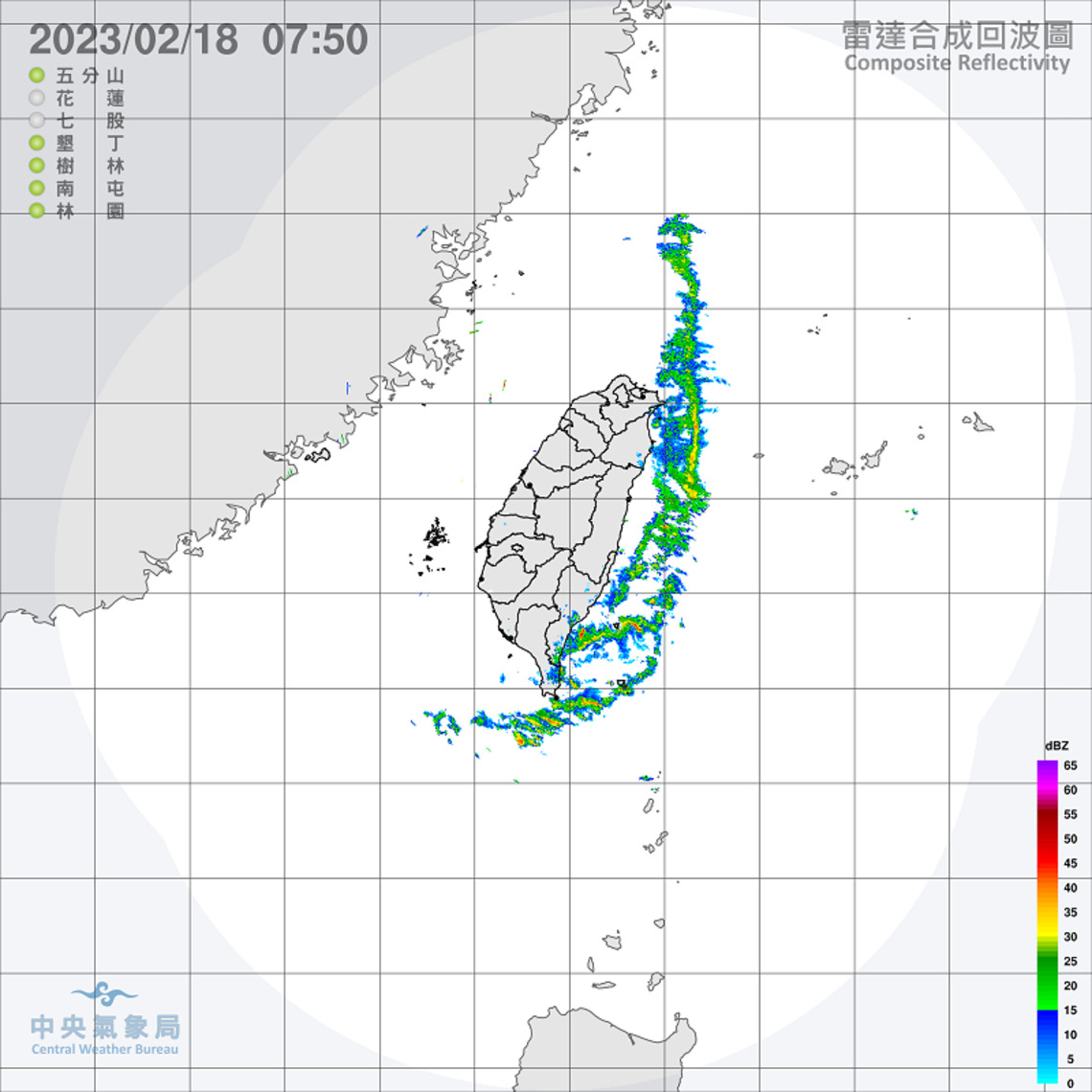 各地溫暖迎風面零星雨 西臺馬祖留意低雲或霧 東臺沿海留意長浪