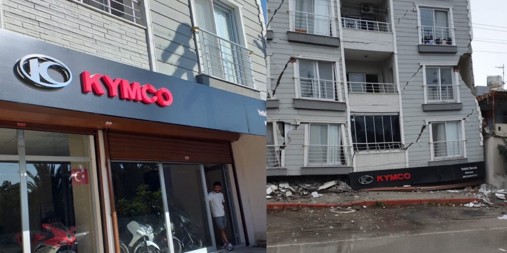 先前曾找藝人吳鳳廣告代言的 KYMCO (光陽機車) 不僅在土國設組裝廠,在當地也相當知名,近期在當地發表新上市的三輪重機CV3,此次土敘強震也震毀部份經銷商店面。