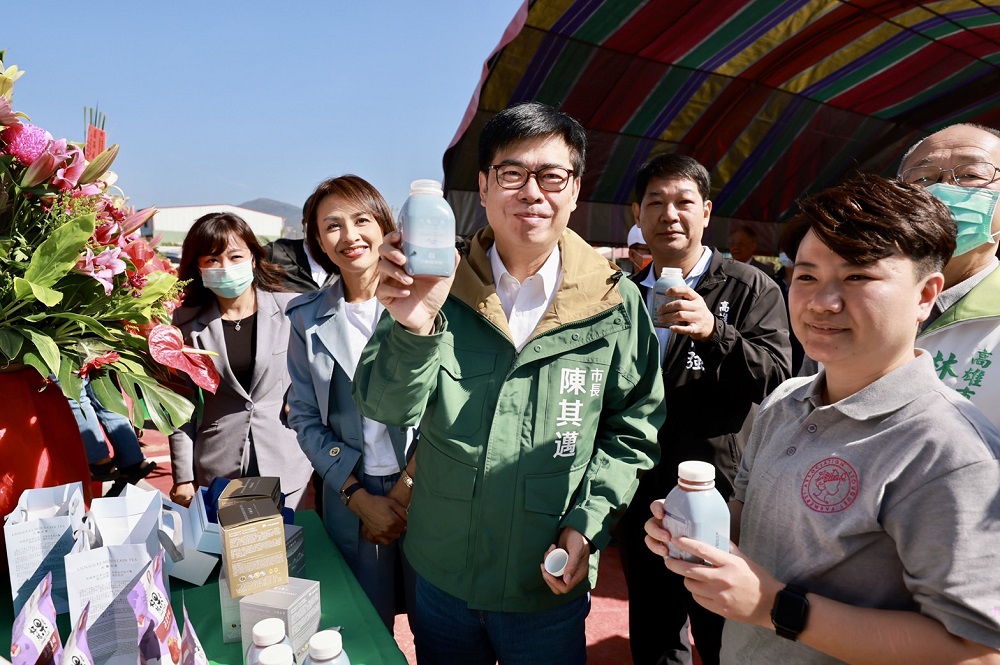 冷鏈蔬果理集貨包裝場動土 陳其邁盼未來將農產銷往全球 96 S 107733057