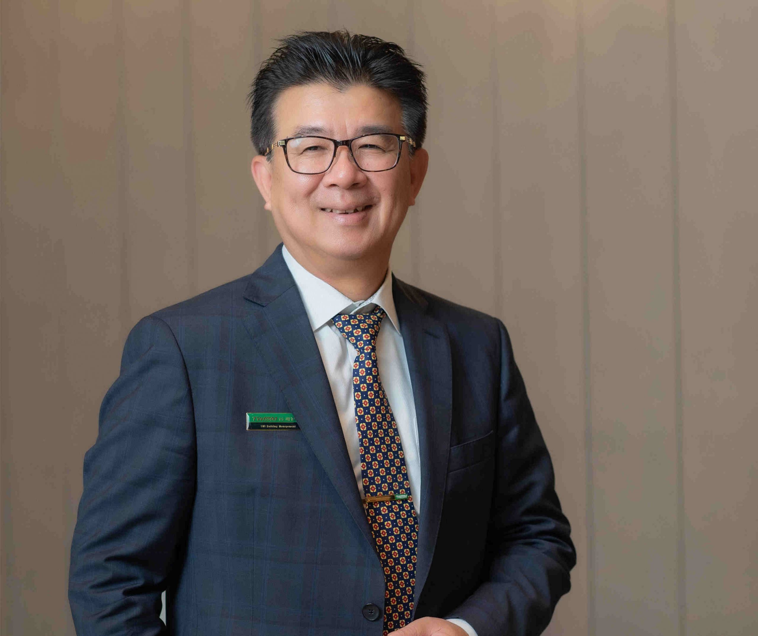 「台灣國際物業」總經理張晉銓指出，頂級豪宅除了標榜地段、地標建築高度、奢華公設規劃外最重要的是住戶服務。(圖/興總建設提供)