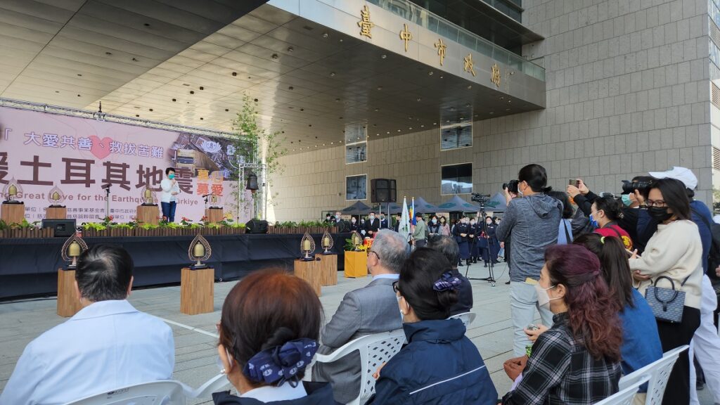 臺中市政府盧秀燕市長致詞。（圖/陳惠玲攝影）