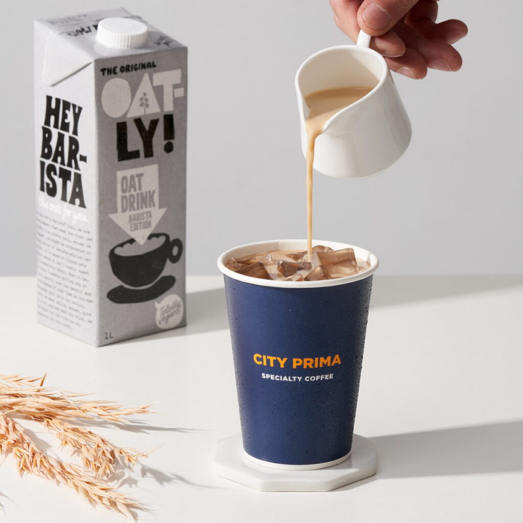 2月22日至3月7日CITY PRIMA精品燕麥拿鐵限時2週可享每杯嚐鮮價99元