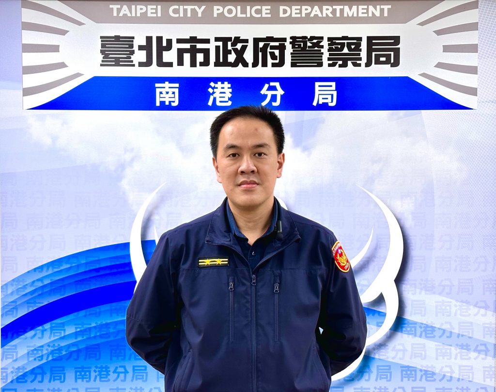 同德派出所所長陳易典說明