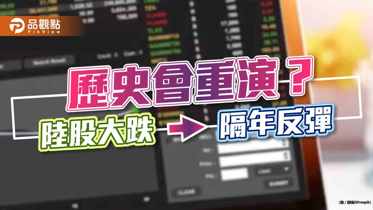 陸股大跌→隔年必反彈?法人看好今年行情 歷史統計一表看懂
