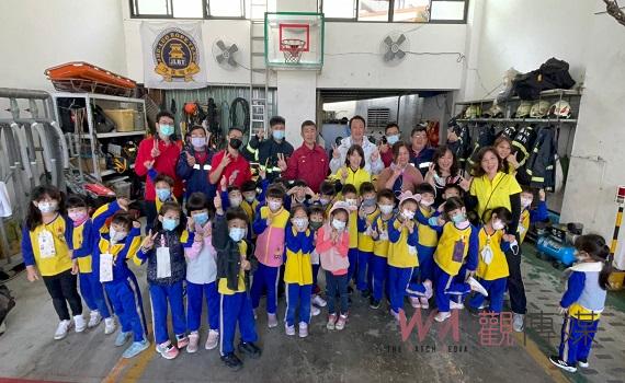 防火、防災從小做起 學童參訪消防隊提升應變能力