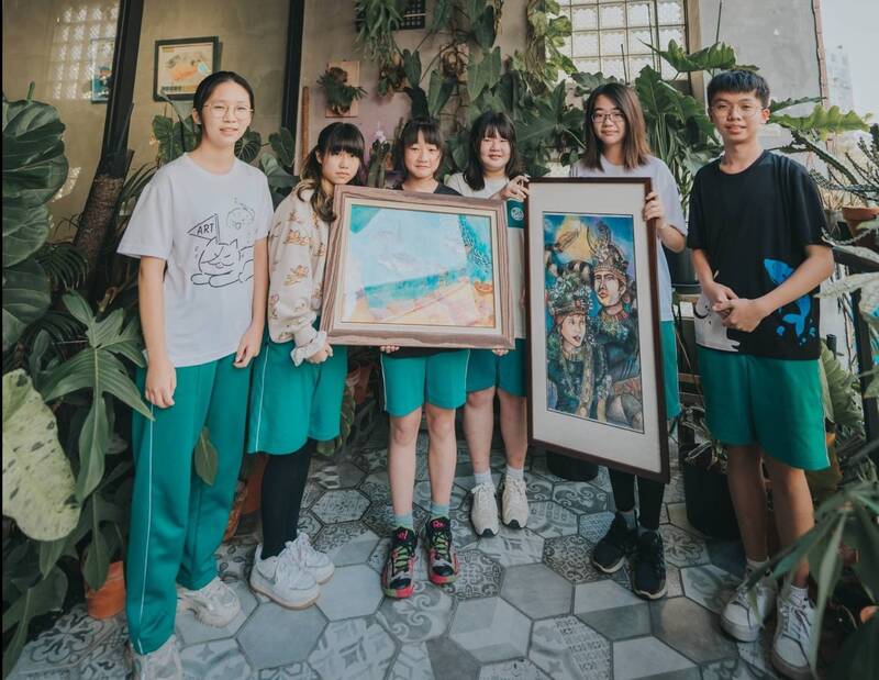 漾新聞|沒得獎也可以開畫展 壽山國中辦《遺珠故事》詩畫展