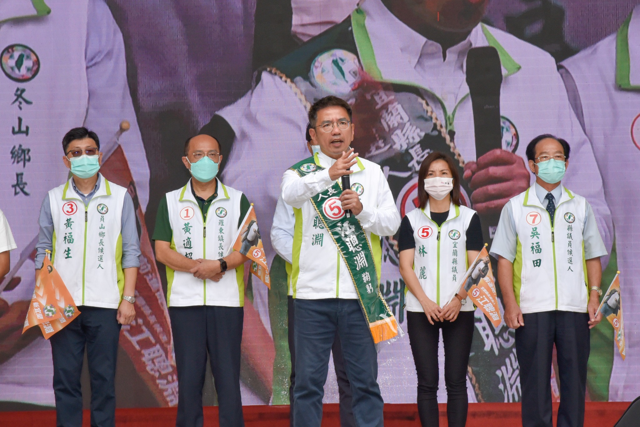 宜蘭市前市長江聰淵與黨主席、副總統賴清德懇談後,今晚宣布不投入黨內2024立委提名作業,全力在地方輔選。翻攝江聰淵粉專