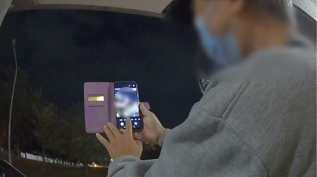 ▲ 香港籍男子在臺中火車站迷路,趕緊向員警求援 (圖/台中市警察局 提供)