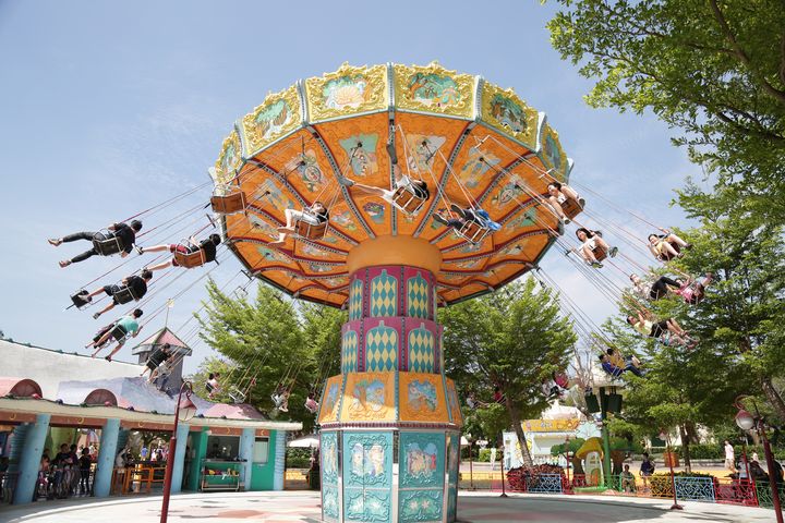 228連假期間,樂園推出12歲以下門票99元。 圖:麗寶樂園渡假區/提供