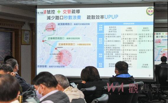 桃園市府導入智慧科技加強大數據蒐集分析 紓解交通壅塞