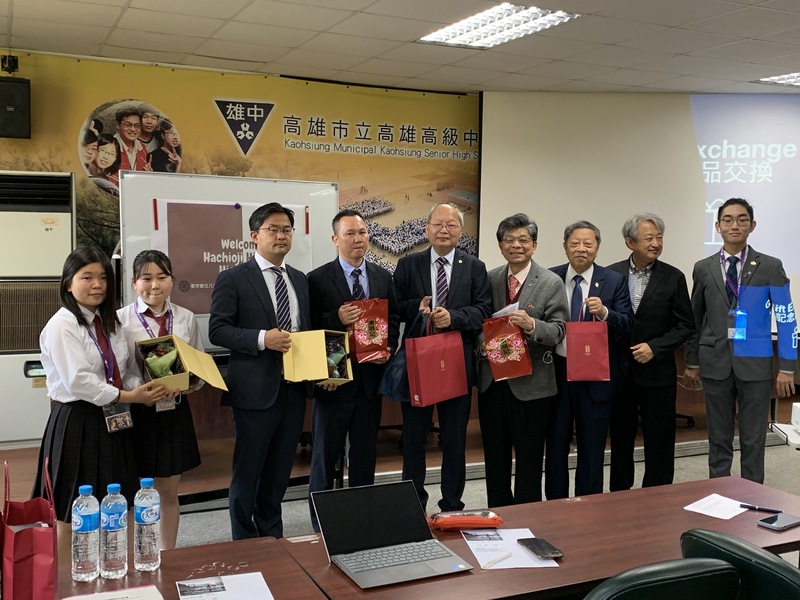 漾新聞|東京八王子東高校訪問雄中 展開疫情後的實體交流還互解日本大學入學考題