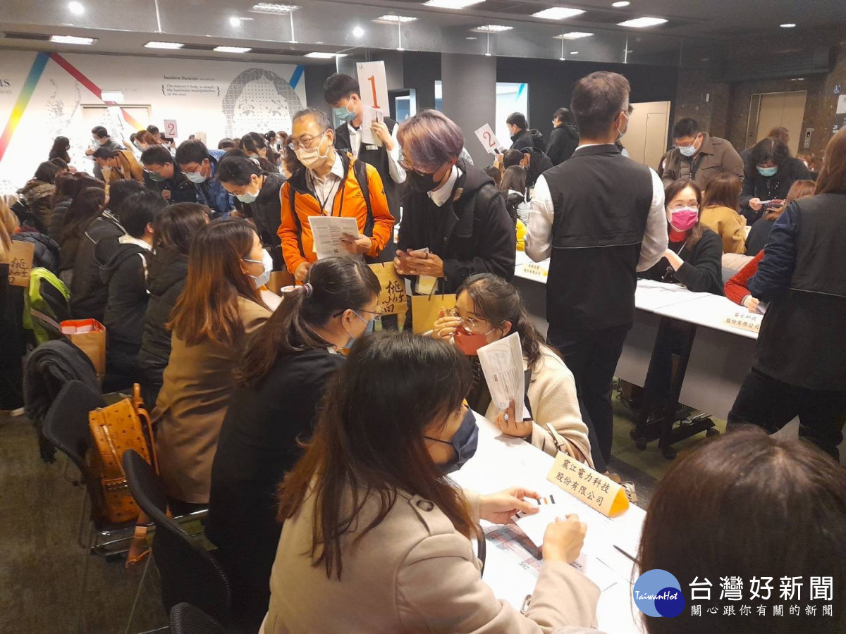 勞動部桃竹苗分署於新竹科學園區舉辦「大專青年預聘計畫」說明會,吸引大批竹科大廠爭相了解及參與。