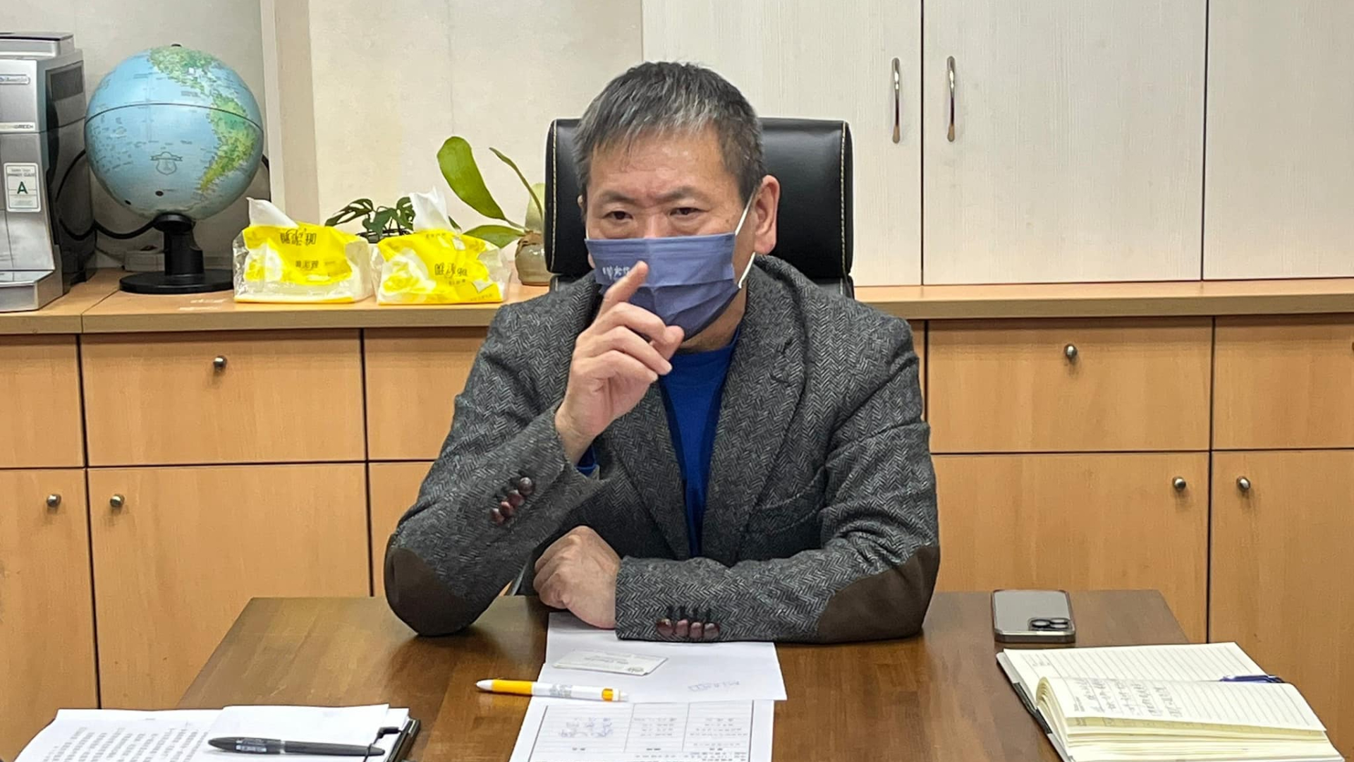 林為洲以一票之差痛失立院衛環委員會召委。翻攝林為洲臉書