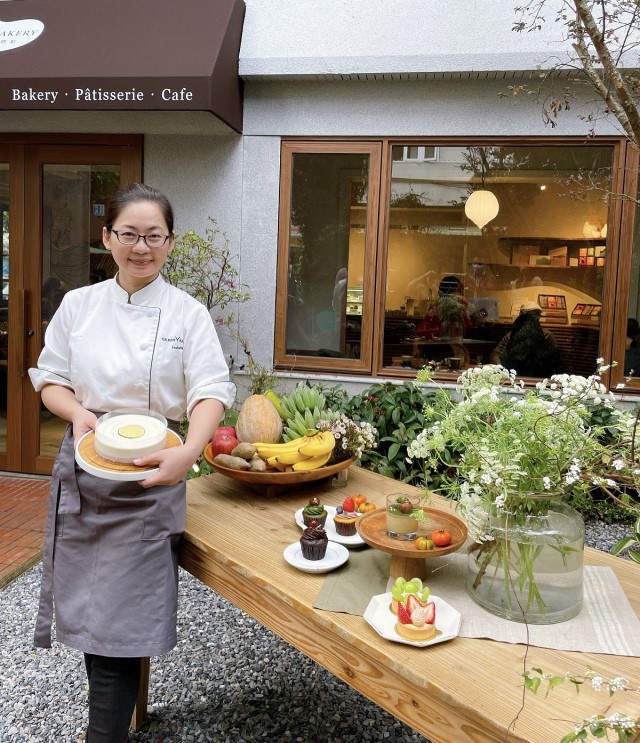 「綠帶」主廚曹思蓓獨家研發無蛋奶純植物甜點。.jpg