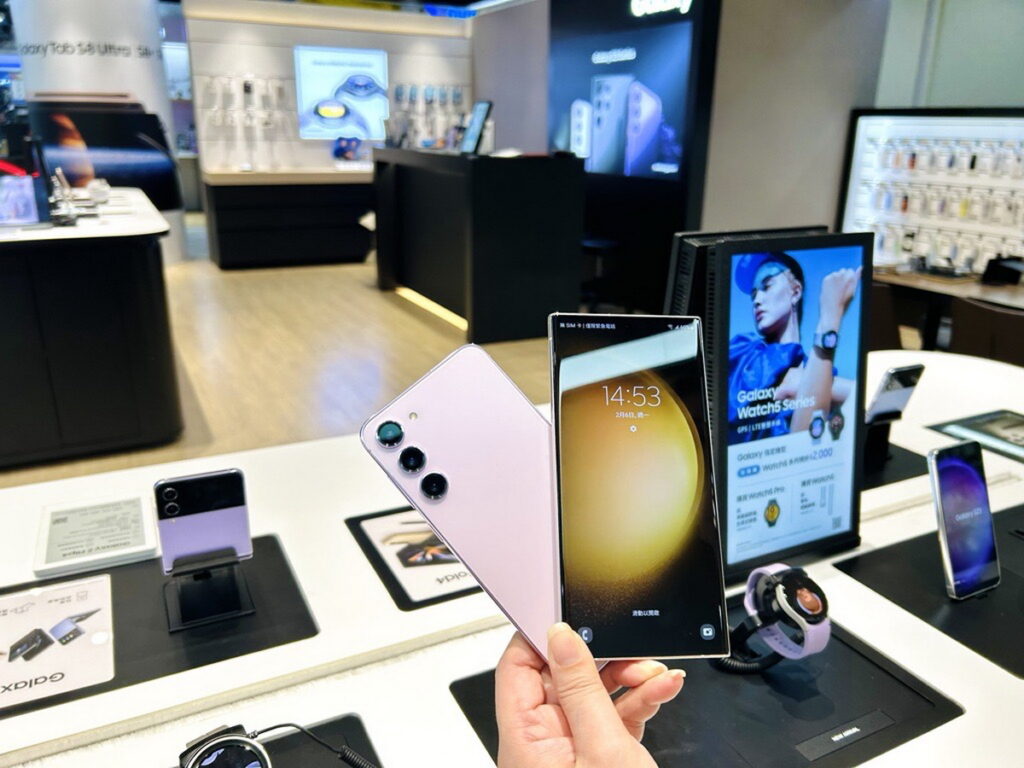 學測金榜題名好禮首推Samsung全新S23旗艦系列,自2月24日起正式開賣,燦坤加碼享7重好康。(燦坤提供)