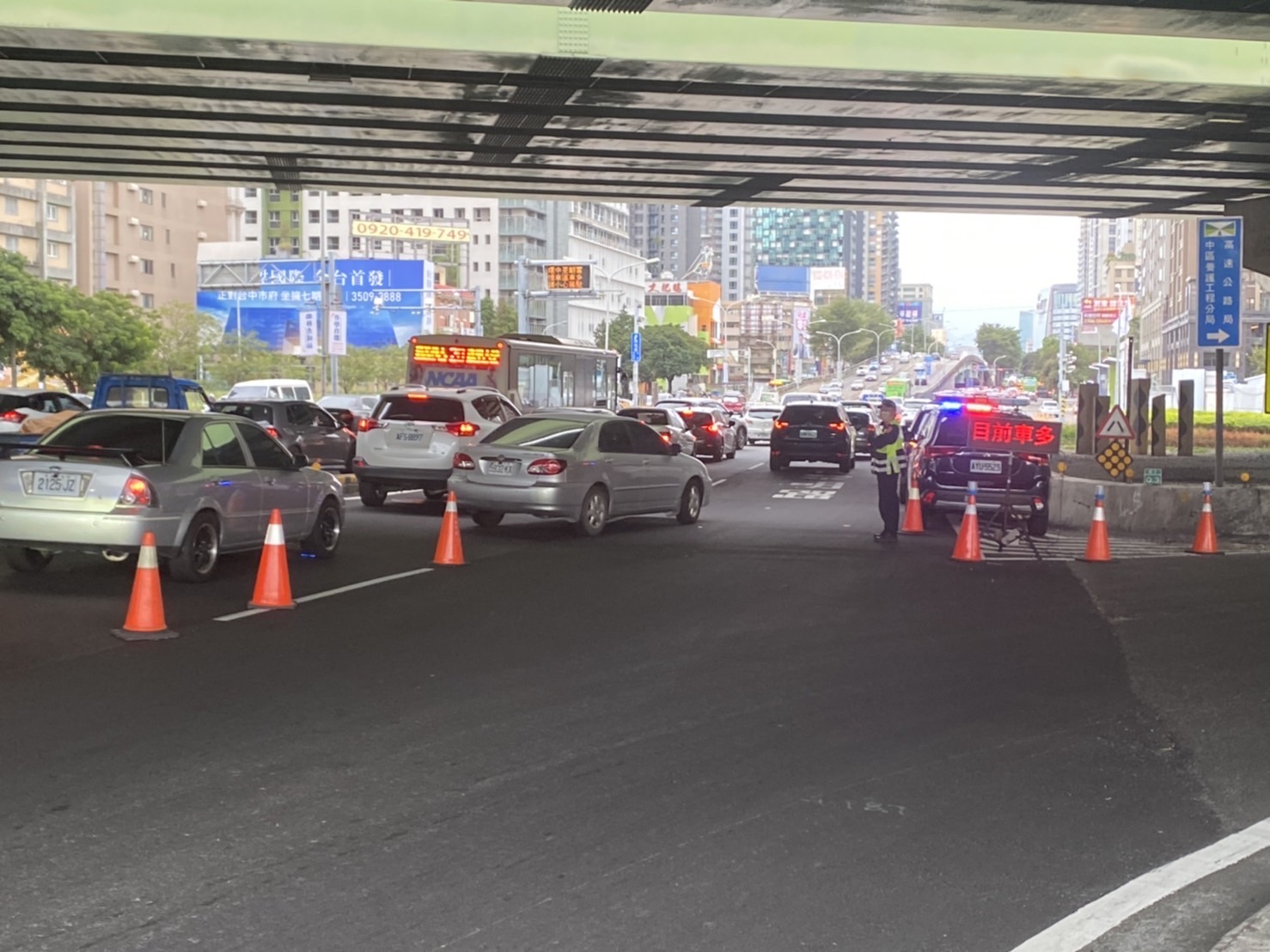 ▲ 迎接228紀念日連假,中警交通大隊預先規劃重點道路交通疏導警力 (圖/台中市警察局 提供)