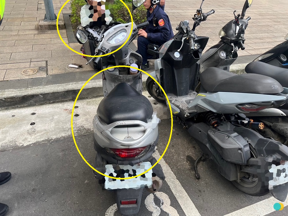 蹲路旁行蹤太詭異 車牌不對勁警識破偷天換日逮人 61 S 108667040