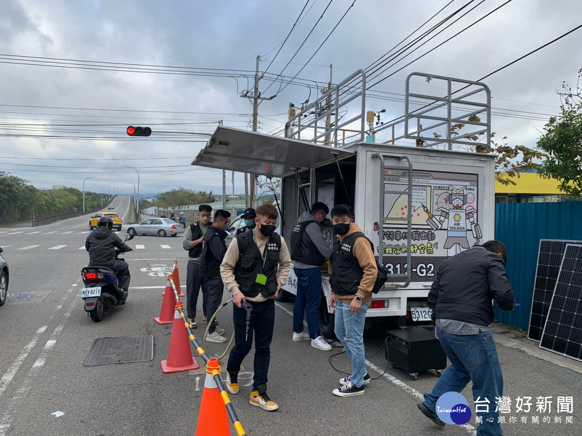 空品監測車起動運作模式
