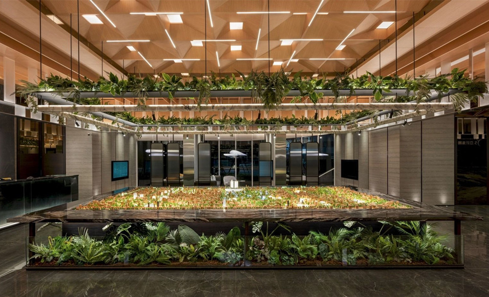 「亞昕一緻」接待中心區域模型與沈浸式體驗成為近日台中房市話題。(圖/維昕國際提供)