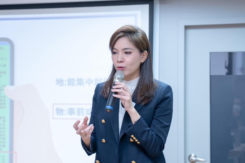 台北市議員鍾沛君。翻攝鍾沛君臉書