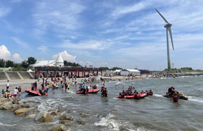 中市大安濱海樂園3月起開放戲水 將派駐救生員巡護