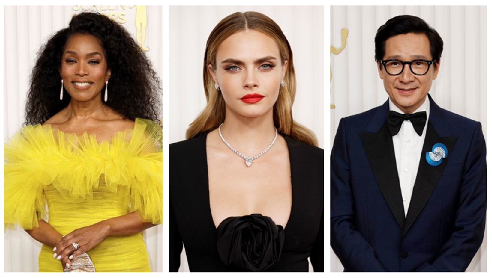 關繼威、Cara Delevingne 及 Angela Bassett 佩戴 De Beers Jewellers 鑽石珠寶閃耀出席  2023 美國演員工會獎（Screen Actors Guild Awards）