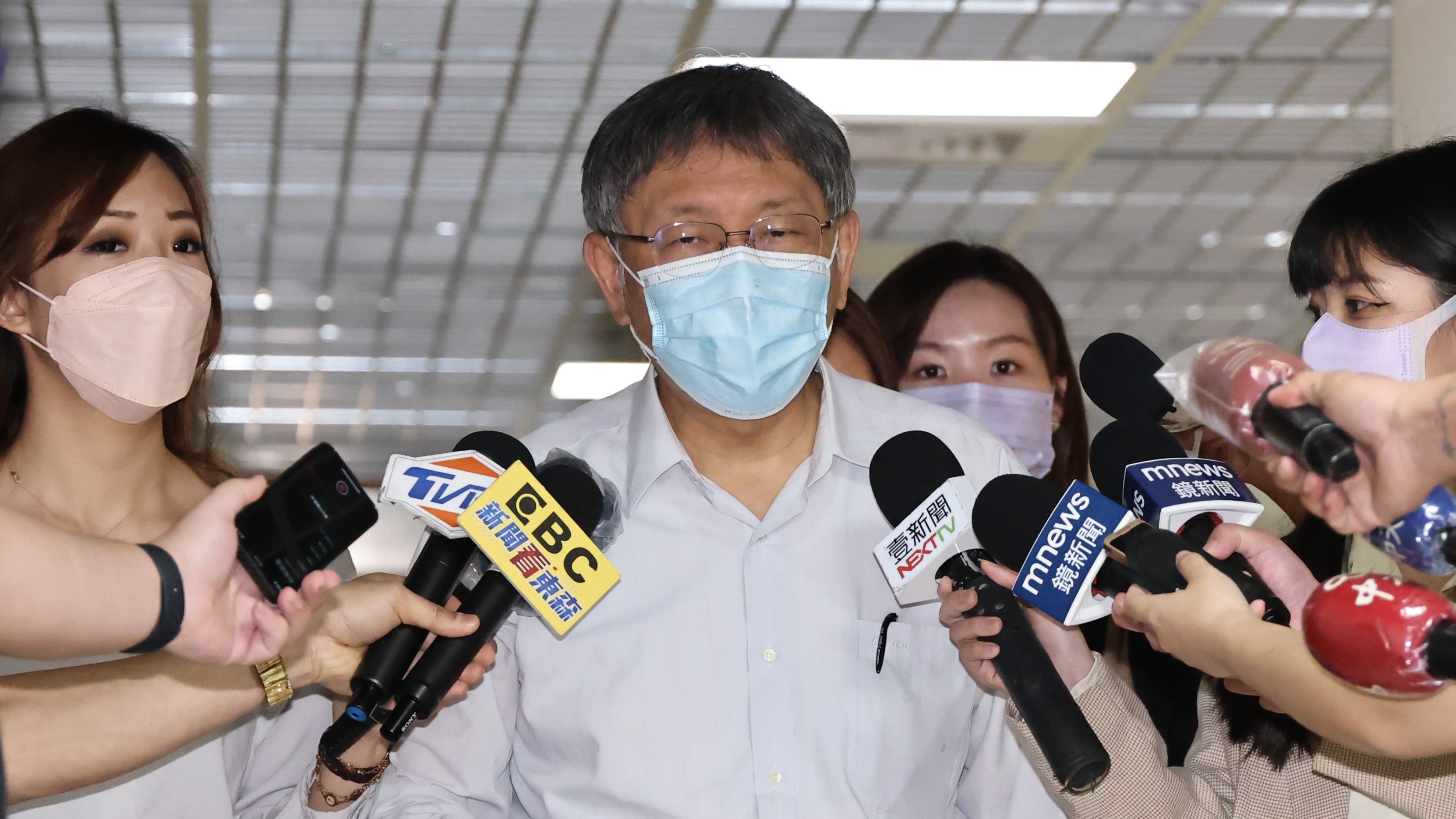 柯文哲日前稱不知台北燈會「5000萬元黑洞」。資料照片/林啟弘攝