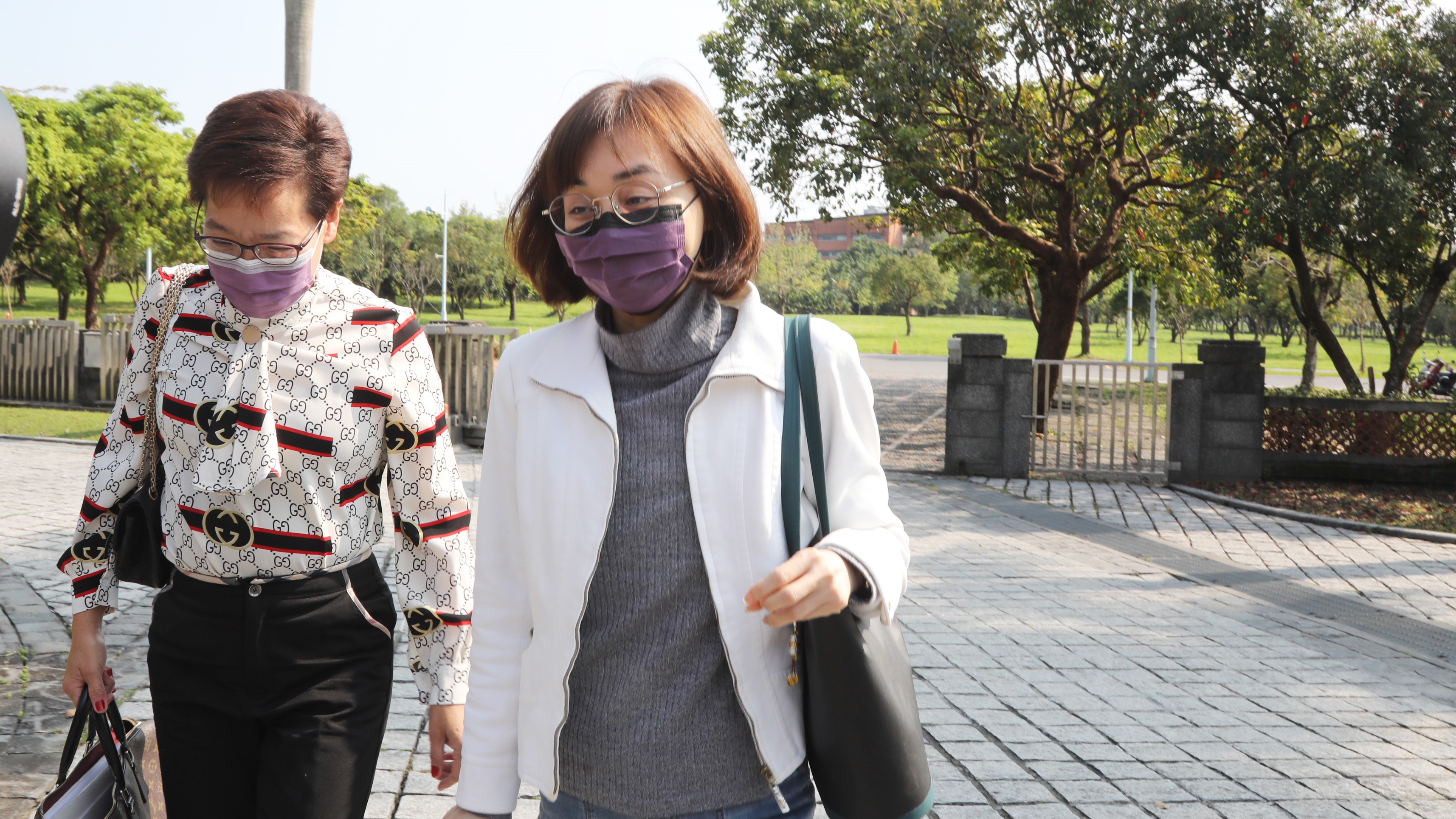 林姿妙女兒林羿伶(右)2000字長文回擊。資料照片