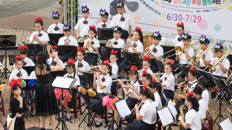 漾新聞|陽明國小管樂團蟬聯全國音樂比賽管樂團特優