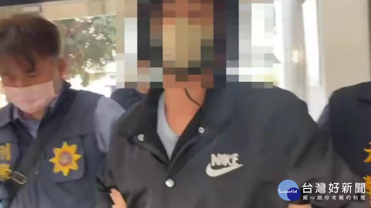 28歲邱男開槍後到水上警分局投案/陳致愷翻攝