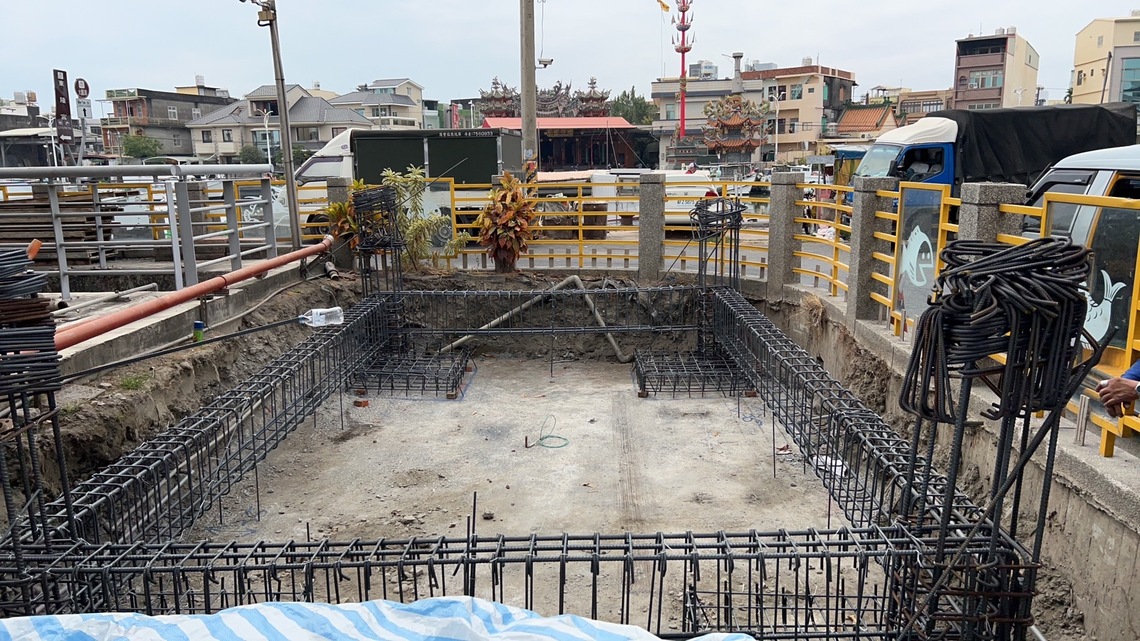屏東縣東港光復抽水站油槽改建工程 預定本年度汛期前完工