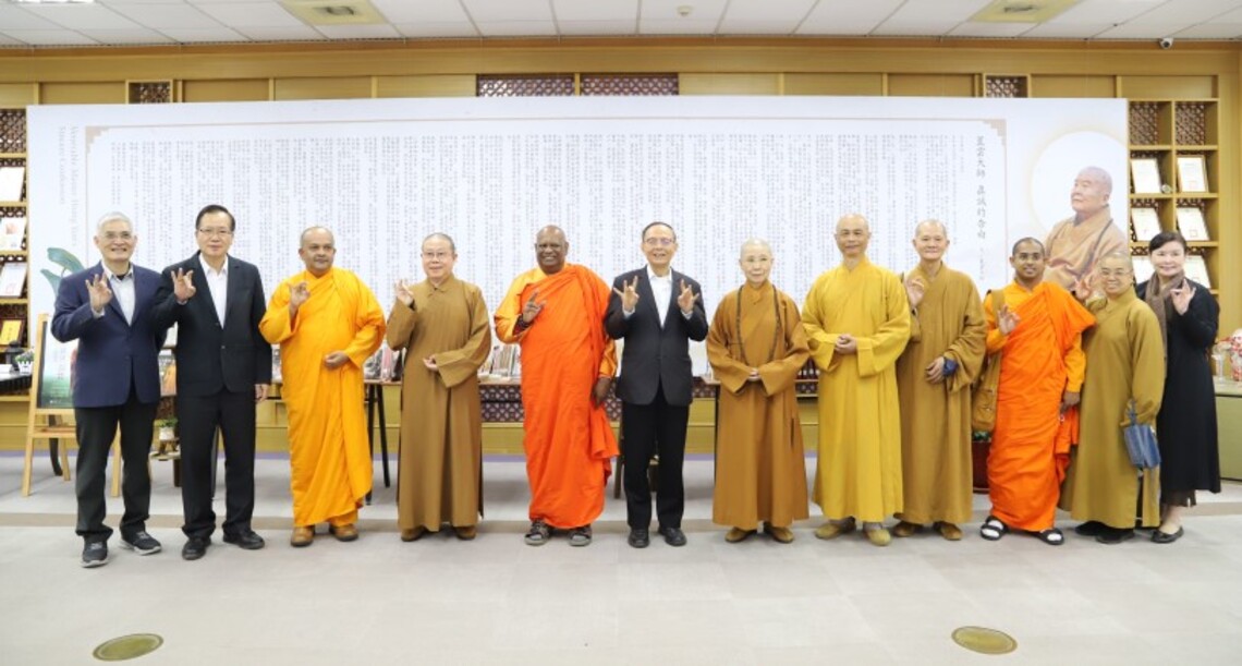 南華大學舉辦紀念特展 緬懷創辦人星雲大師 結合數位互動科技點亮心燈