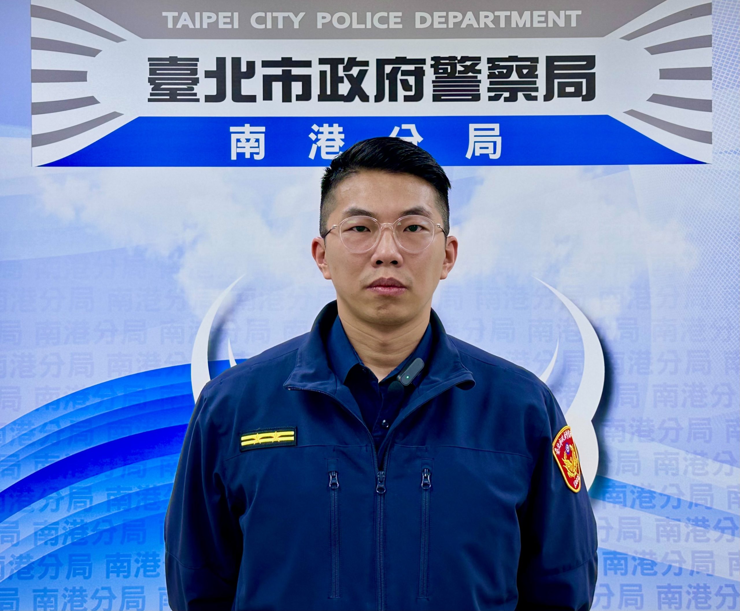 玉成所所長蔡維哲說明畫面。(記者宋紹誠翻攝)