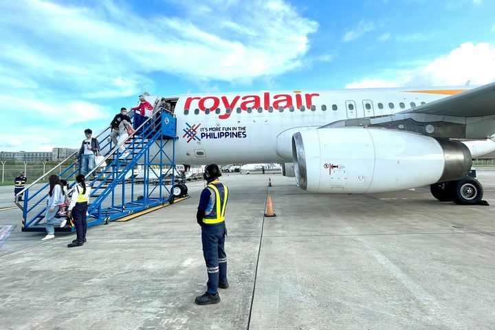 菲律賓皇家航空提供自台北直飛長灘島卡提克蘭機場便捷服務。 圖:菲律賓皇家航空/提供