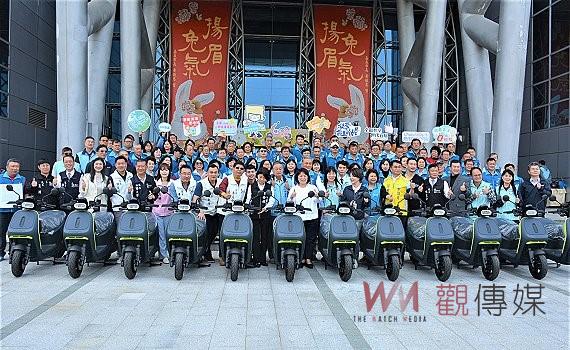 打造淨零減碳城市　嘉義市以智慧電動機車汰換老舊公務機車