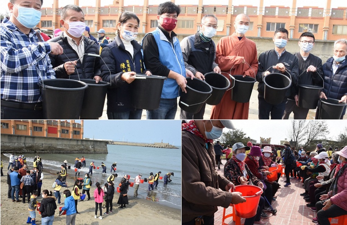 外埔漁港放流逾4萬尾黃鰭鯛魚苗 豐富海洋資源守護生態永續發展