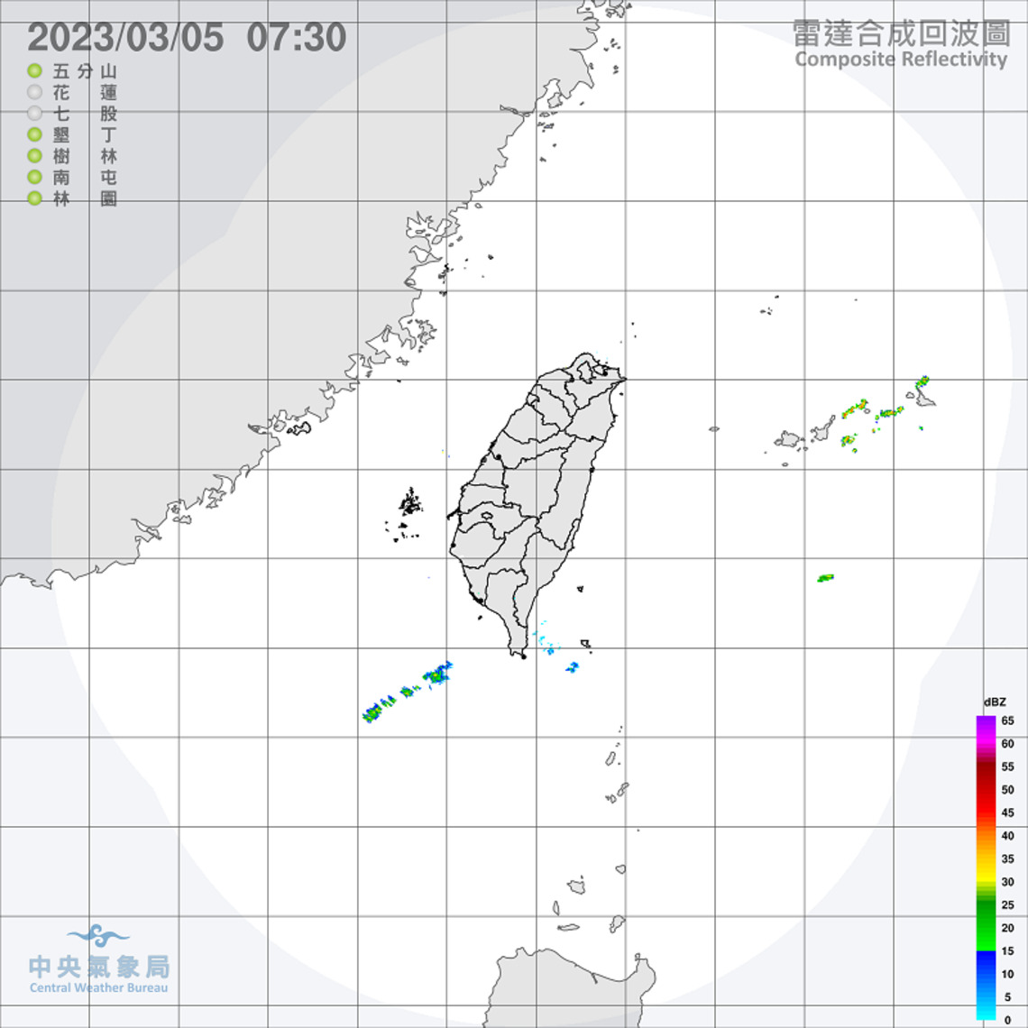 晴到多雲花東零星雨 早晚天冷日夜溫差大
