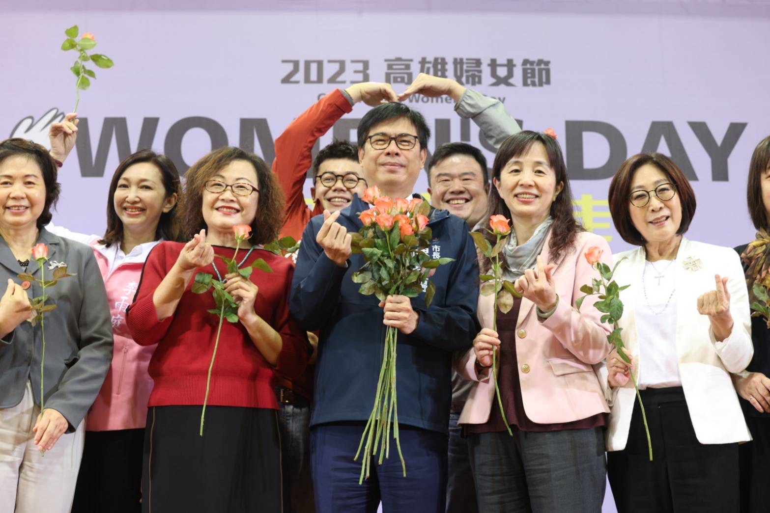 高雄5項女力成果優異陳其邁：市府持續全力落實女力促進與平權