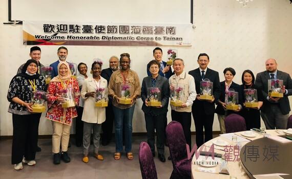 2023台灣國際蘭展開幕　各國駐台使節及外媒共襄盛舉