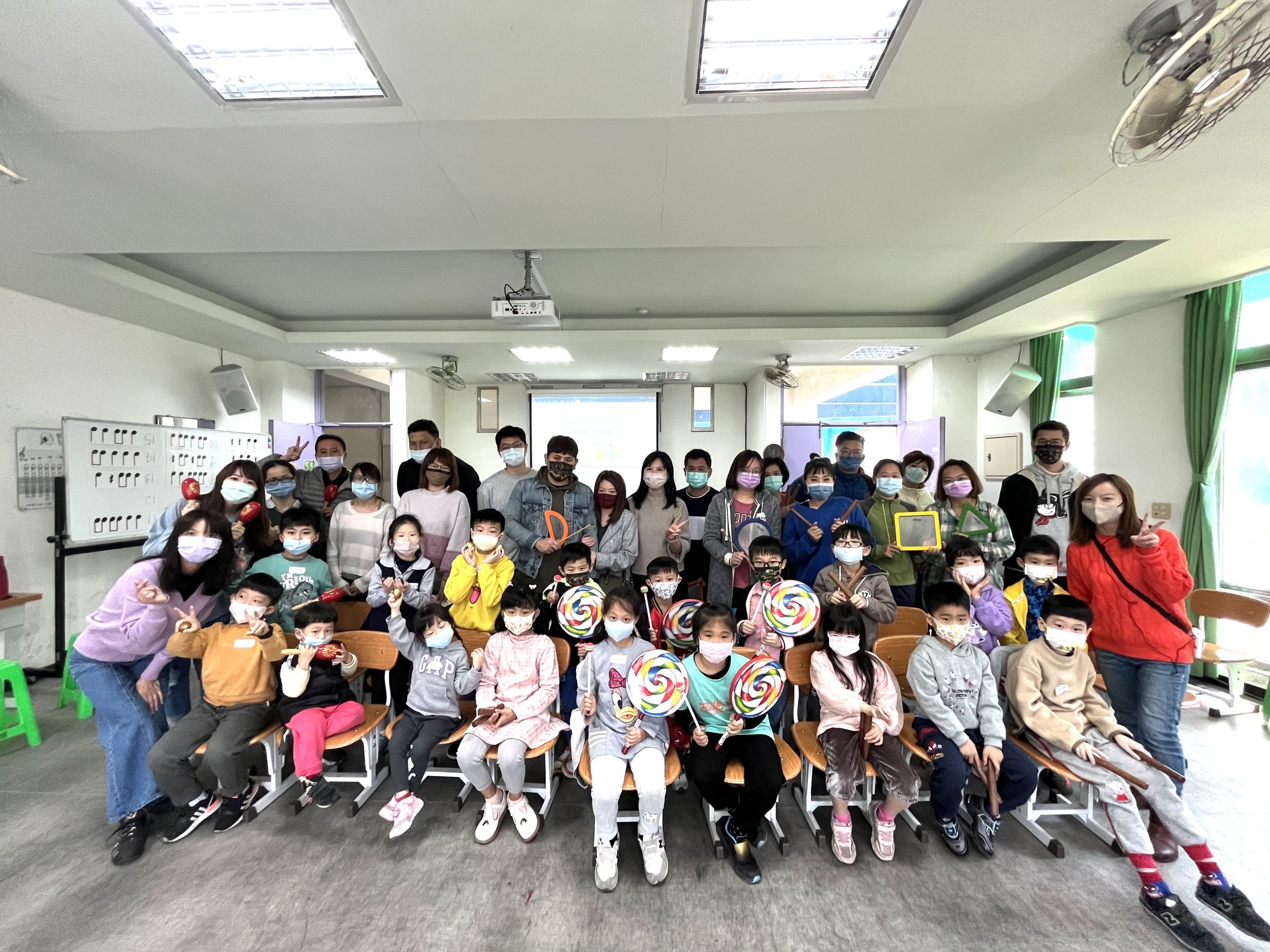 成功國小假日音樂親子體驗營啟動孩子學習樂趣