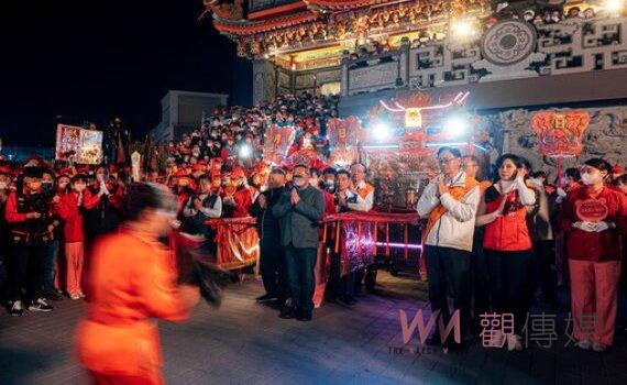 桃園龍德宮四媽祖南巡祈福遶境起駕 張善政:為台灣祈福護佑闔家平安