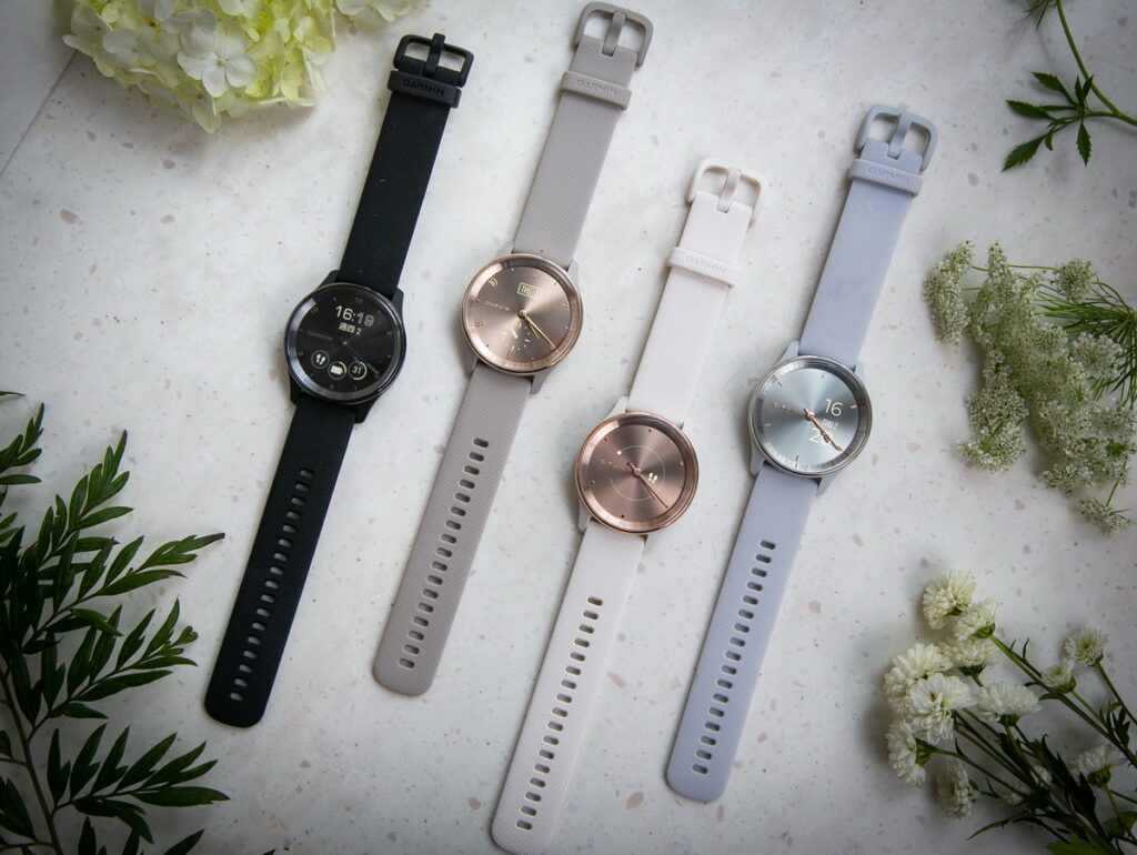 Garmin寵愛女性,國際婦女節推全新「vívomove Trend指針智慧腕錶」,經典指針揉合智慧科技,3月2日正式在台開賣