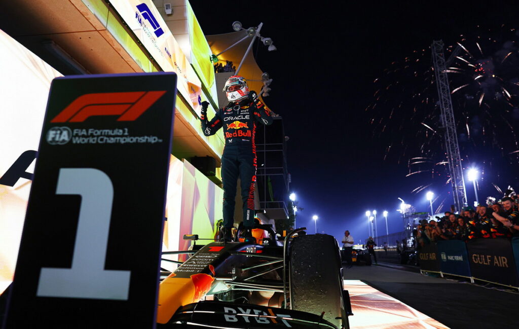 Max Verstappen 於2023 F1開幕戰巴林大獎賽獲得冠軍