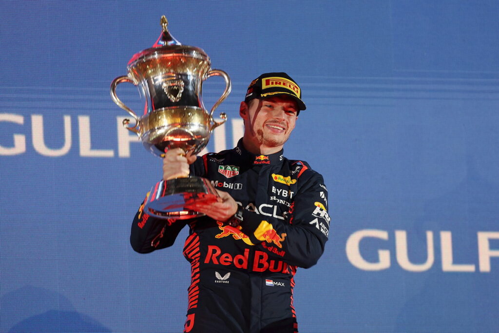 Max Verstappen 於2023 F1開幕戰巴林大獎賽獲得冠軍