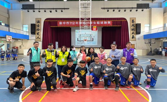 中市國小學生籃球聯賽開打 101隊力拚中市代表征戰全國