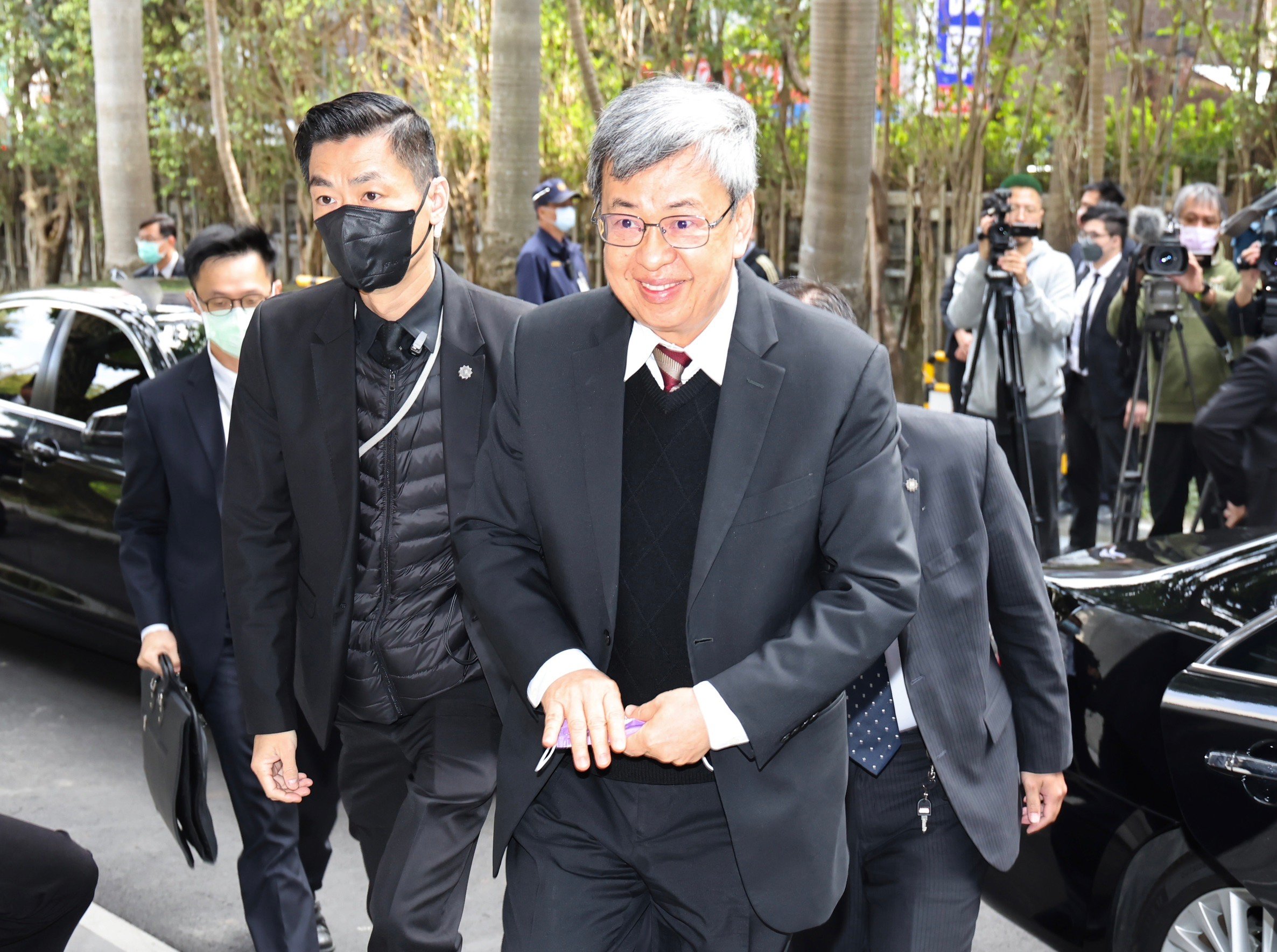 行政院長陳建仁7日赴立法院備詢。林啟弘攝
