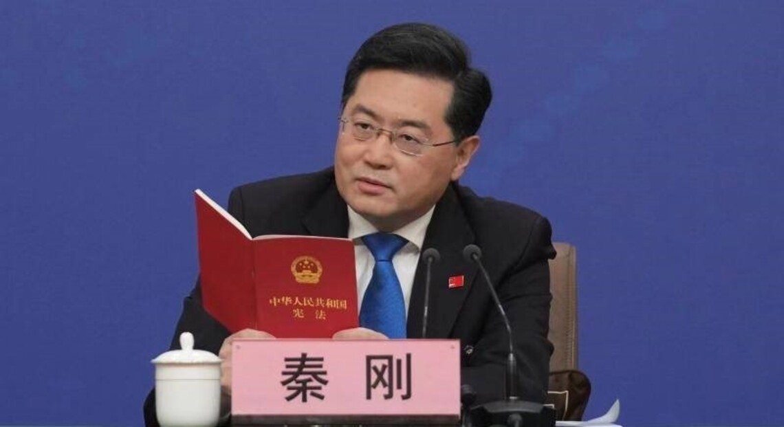 秦剛：臺灣問題是中國人自己的事，任何外國無權干涉