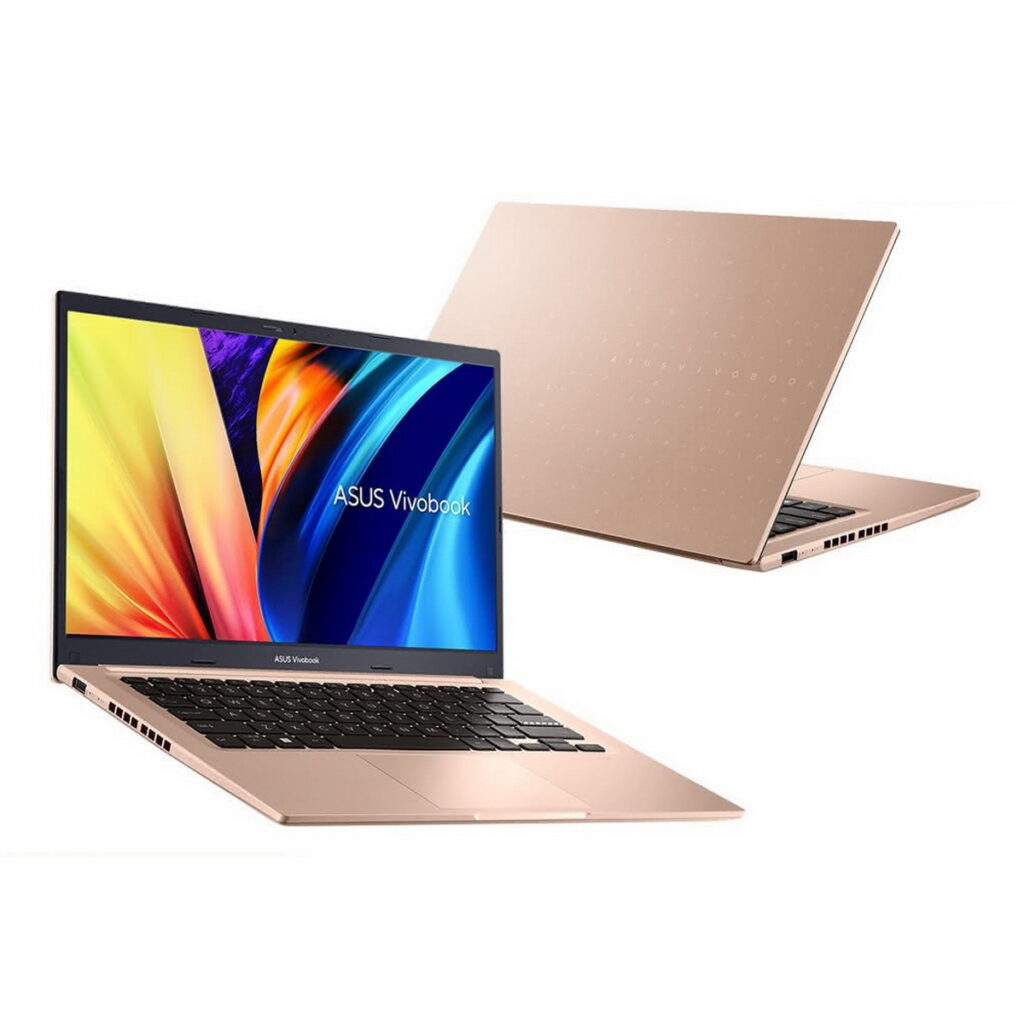 甜美赤陶橘「ASUS」VivoBook 14吋i7輕薄筆電,momo獨家記憶體直升16GB活動價24,900元。
